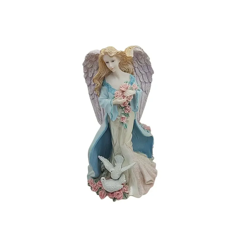 VTG Resin Angel Taper Candle Holder 7